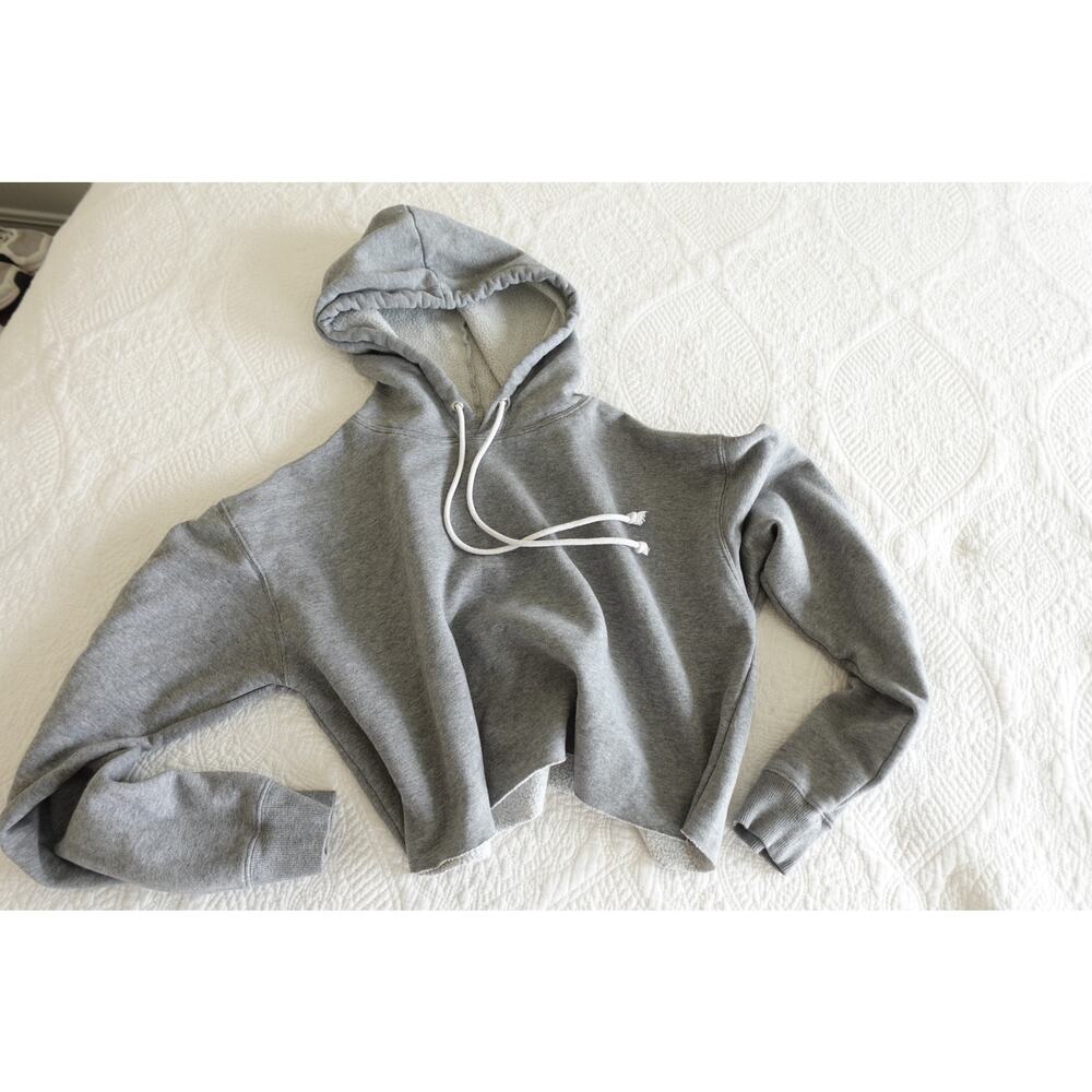 Wild Fable gray crop sweatshirt hoodie